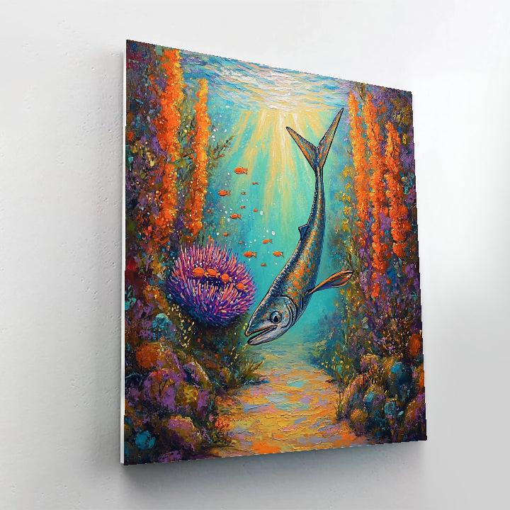 Marlin Coral Home Reef Patrol Disney Inspired Paint by numbers art