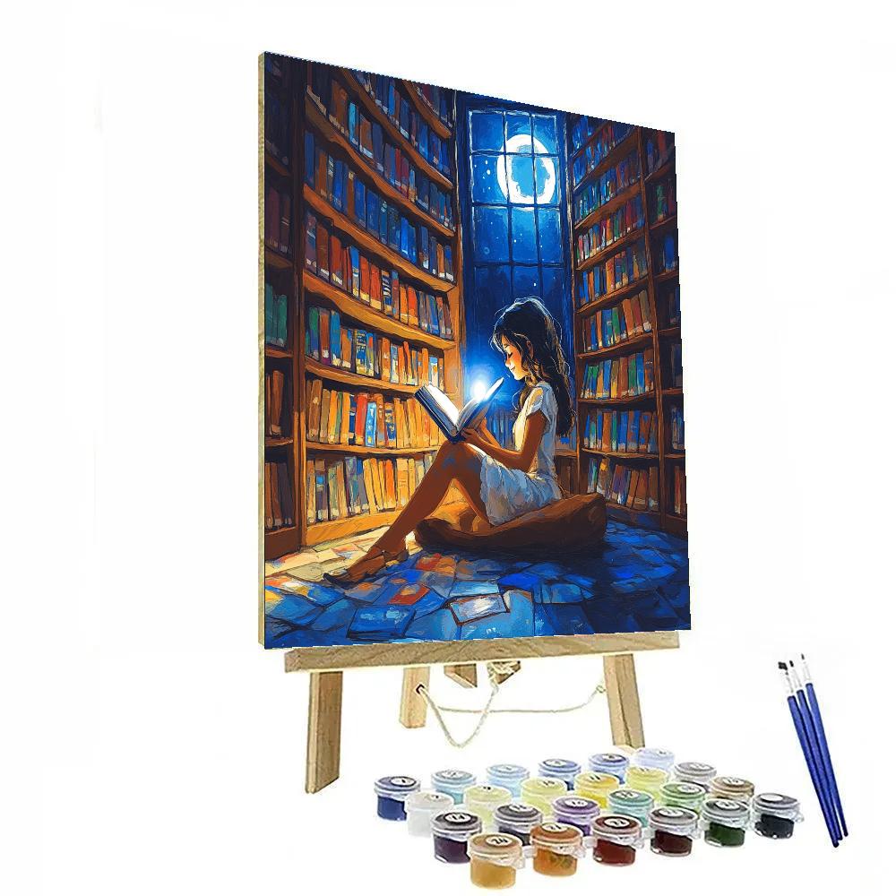 Priya School Library Mystery Club Disney Inspired Painting by numbers kit