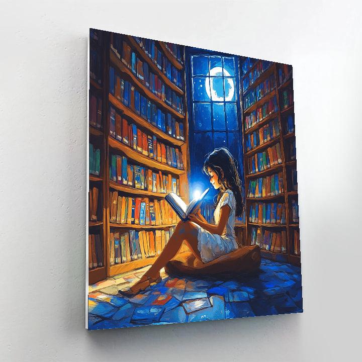 Priya School Library Mystery Club Disney Inspired Painting by numbers kit