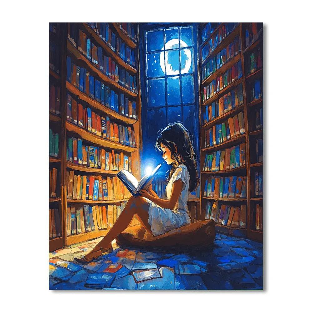 Priya School Library Mystery Club Disney Inspired Painting by numbers kit