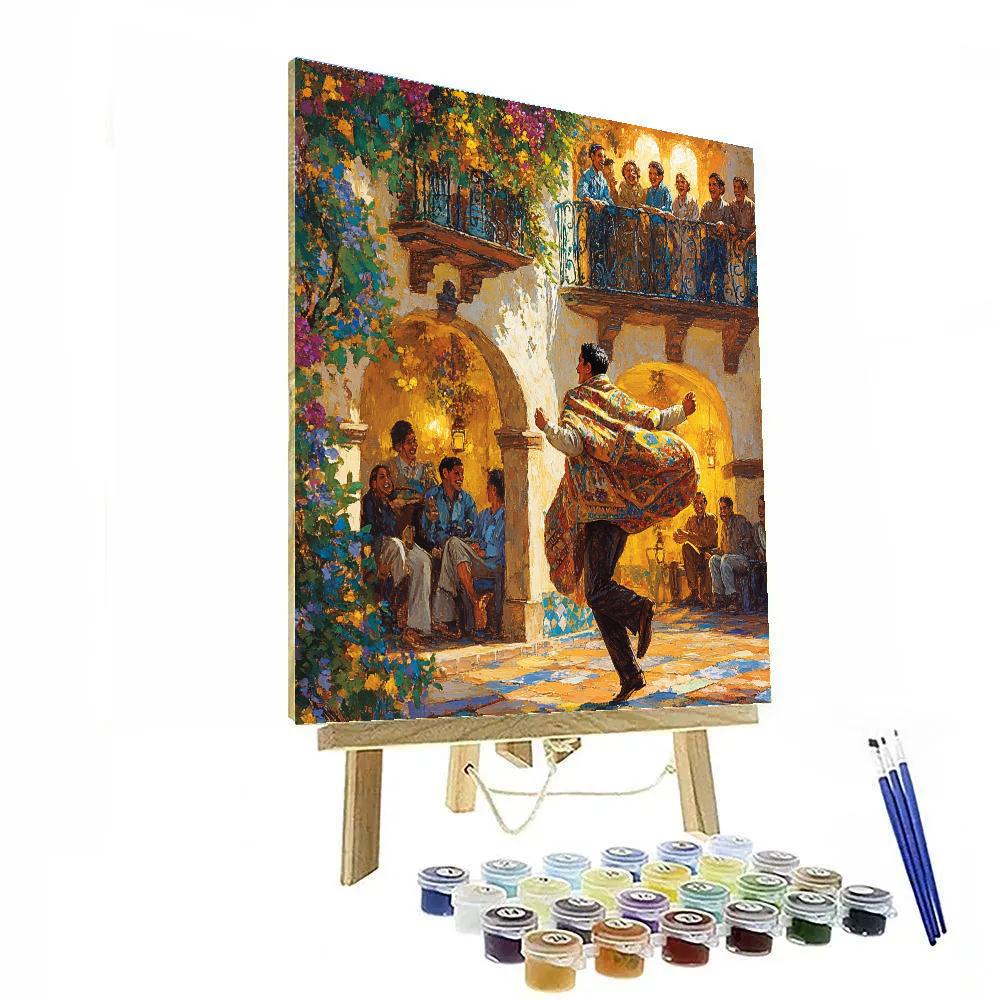 Camilo Encanto Courtyard Shape Shift Show Disney Inspired paint by number