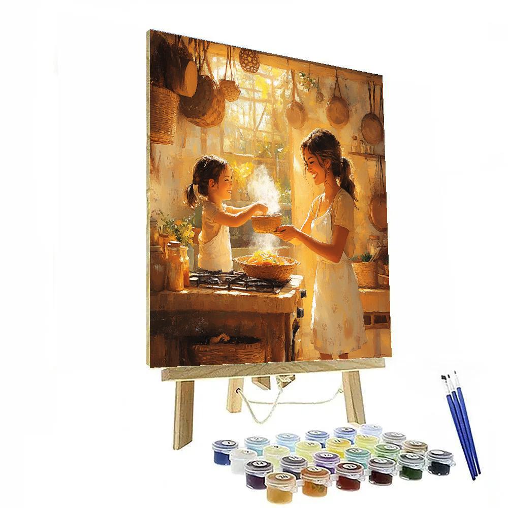 Julieta Kitchen Healing Arepa Moment Disney Inspired Painting by numbers kit