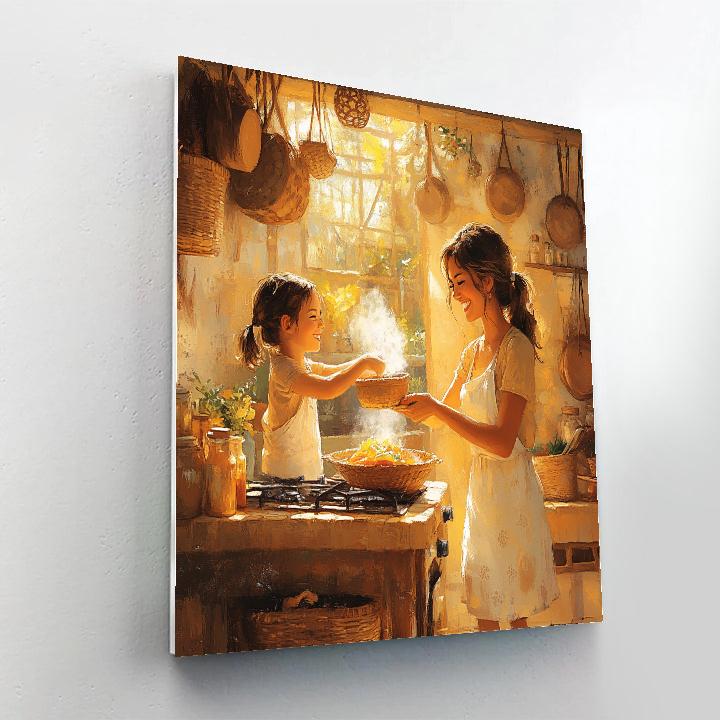 Julieta Kitchen Healing Arepa Moment Disney Inspired Painting by numbers kit