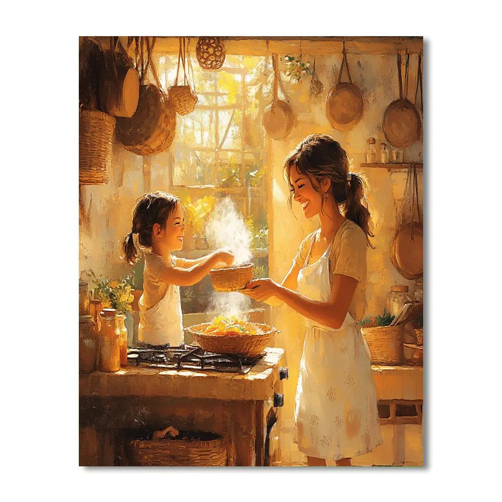 Julieta Kitchen Healing Arepa Moment Disney Inspired Painting by numbers kit
