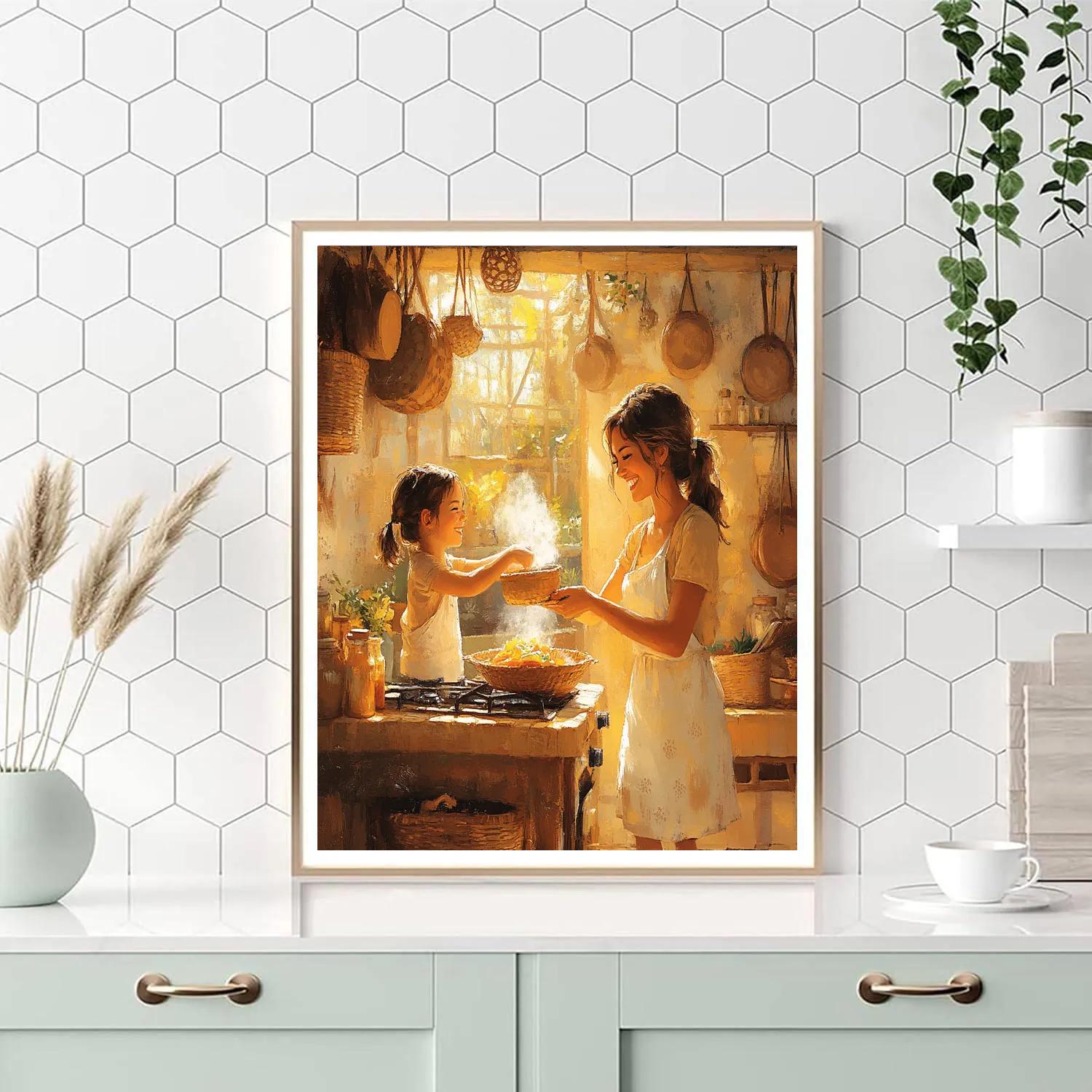 Julieta Kitchen Healing Arepa Moment Disney Inspired Painting by numbers kit