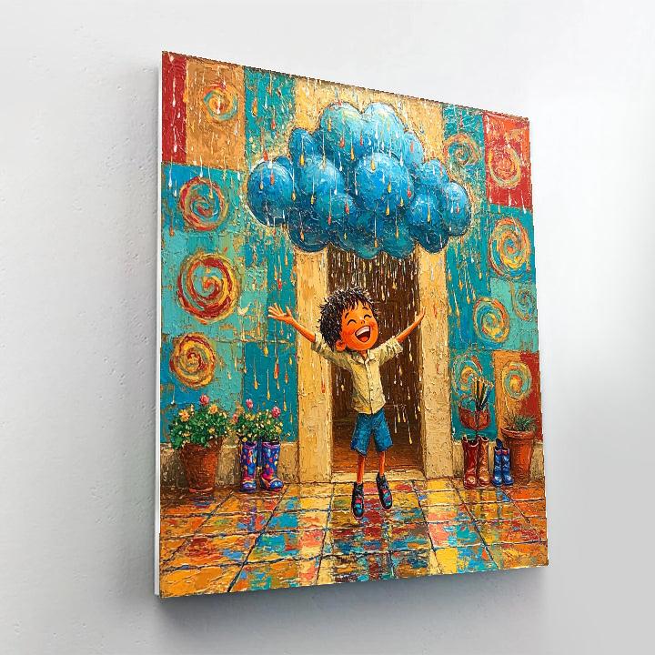 Felix Madrigal Stormy Dance Patio Disney Inspired Paint by numbers kits