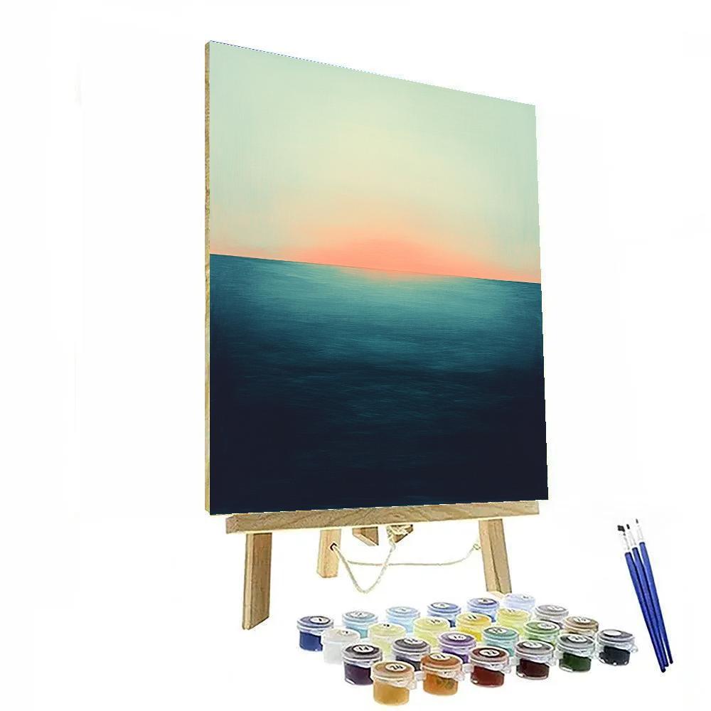 Mark Rothko Inspired Cosmic Dawn Bands Painting by numbers kit