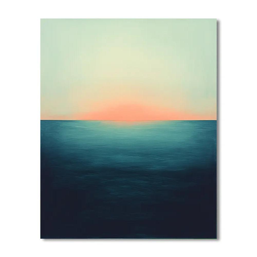 Mark Rothko Inspired Cosmic Dawn Bands Painting by numbers kit