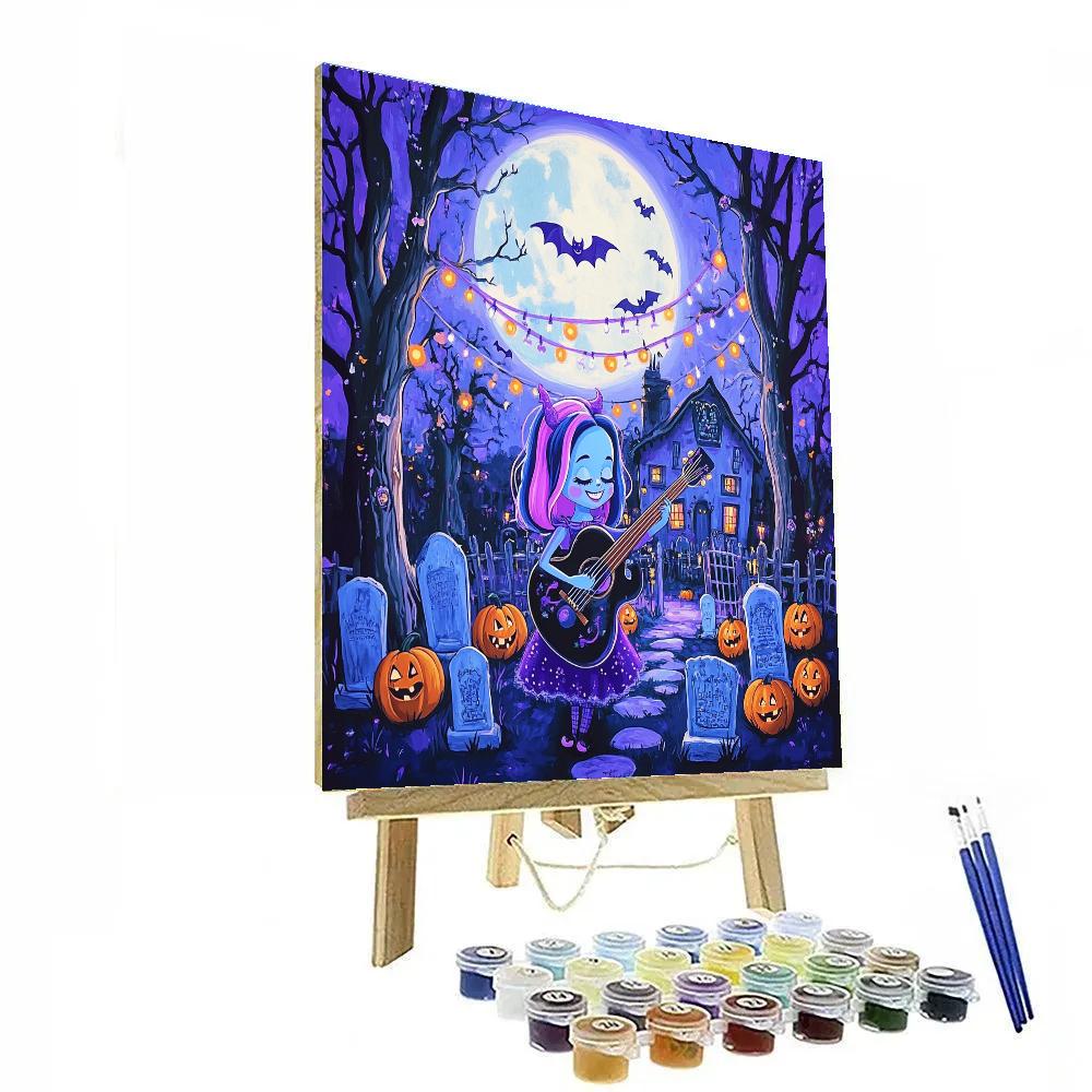 Vampirina Spooktacular Moonlit Jam Disney Inspired Paint by numbers kits