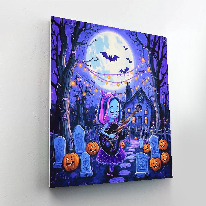 Vampirina Spooktacular Moonlit Jam Disney Inspired Paint by numbers kits