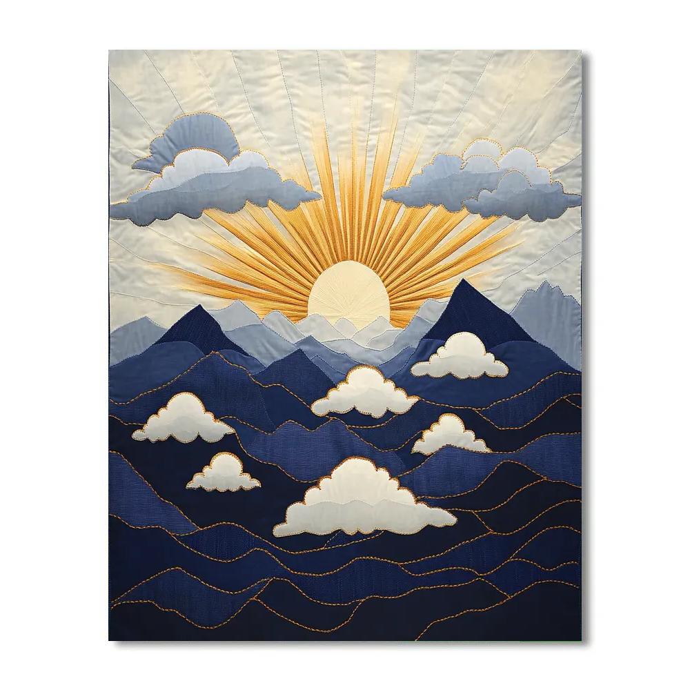 Frida Kahlo Inspired Sierra Cloud Shawl Painting by numbers kit