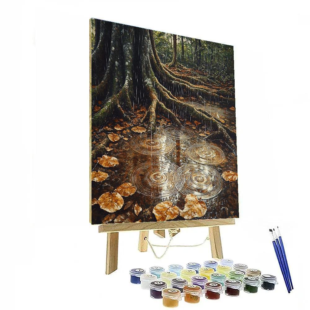 Frida Kahlo Inspired Rainmaker Ceiba Drums Number painting