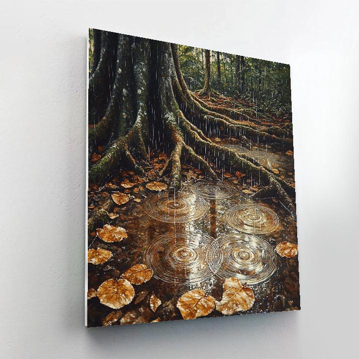 Frida Kahlo Inspired Rainmaker Ceiba Drums Number painting