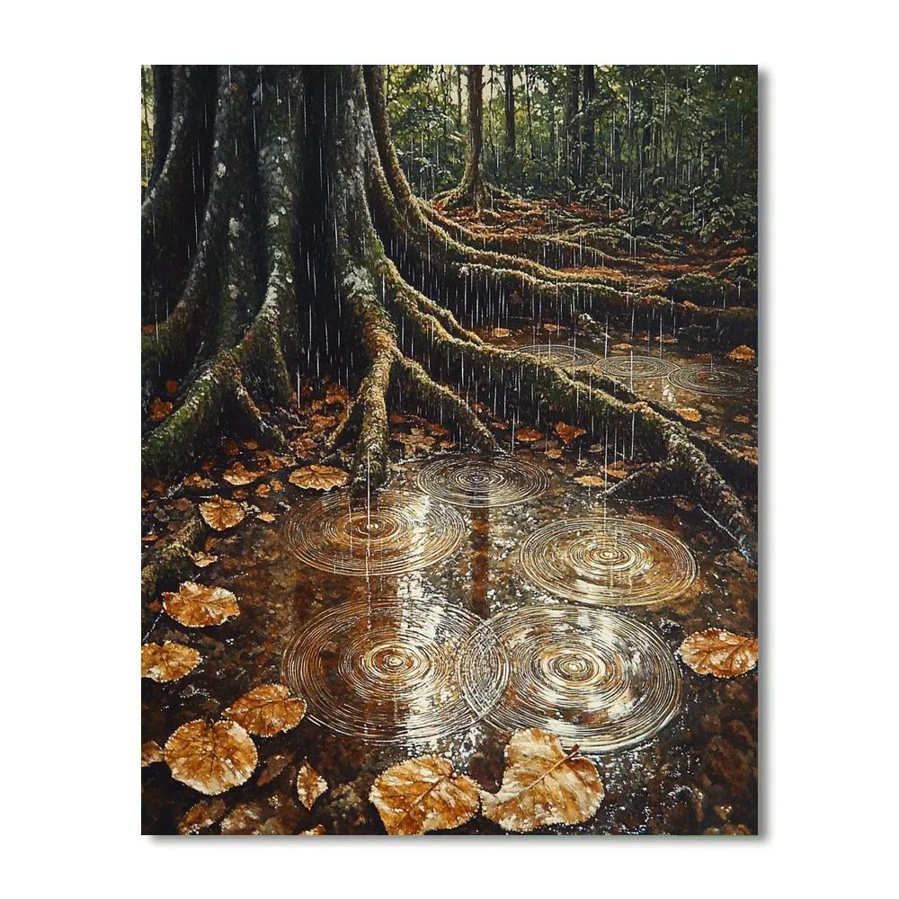 Frida Kahlo Inspired Rainmaker Ceiba Drums Number painting