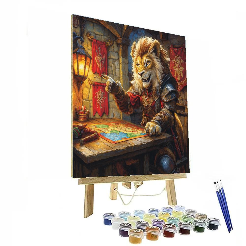 The Manticore Tavern Map Planning Disney Inspired Numbered painting kits