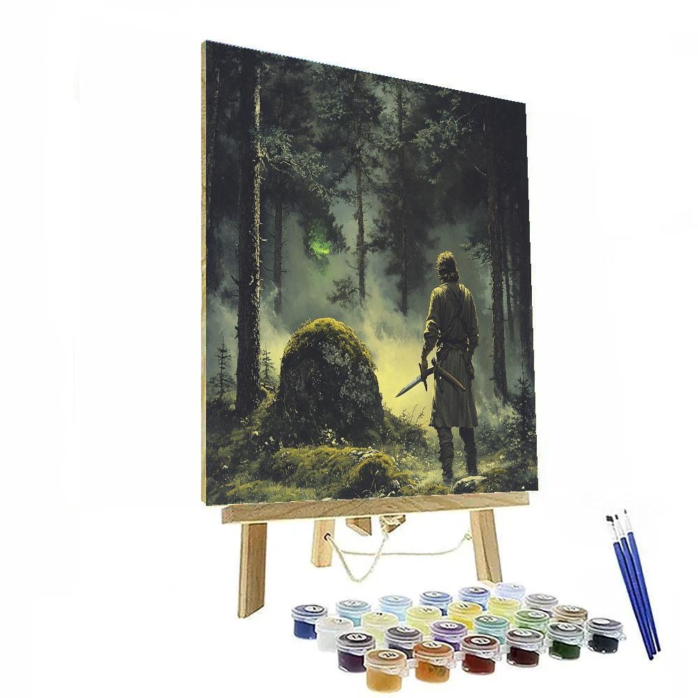 Taran Forest Cauldron Glade Watch Disney Inspired Numbered painting kits