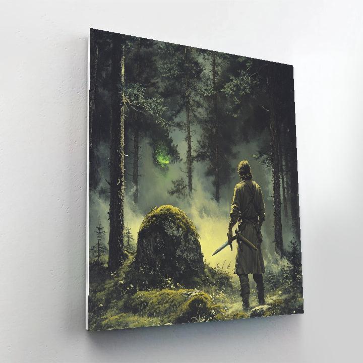 Taran Forest Cauldron Glade Watch Disney Inspired Numbered painting kits