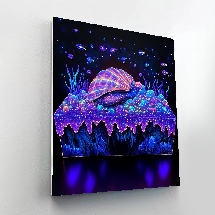 Tamatoa Glitter Grotto Crab Groove Disney Inspired Paint by numbers art