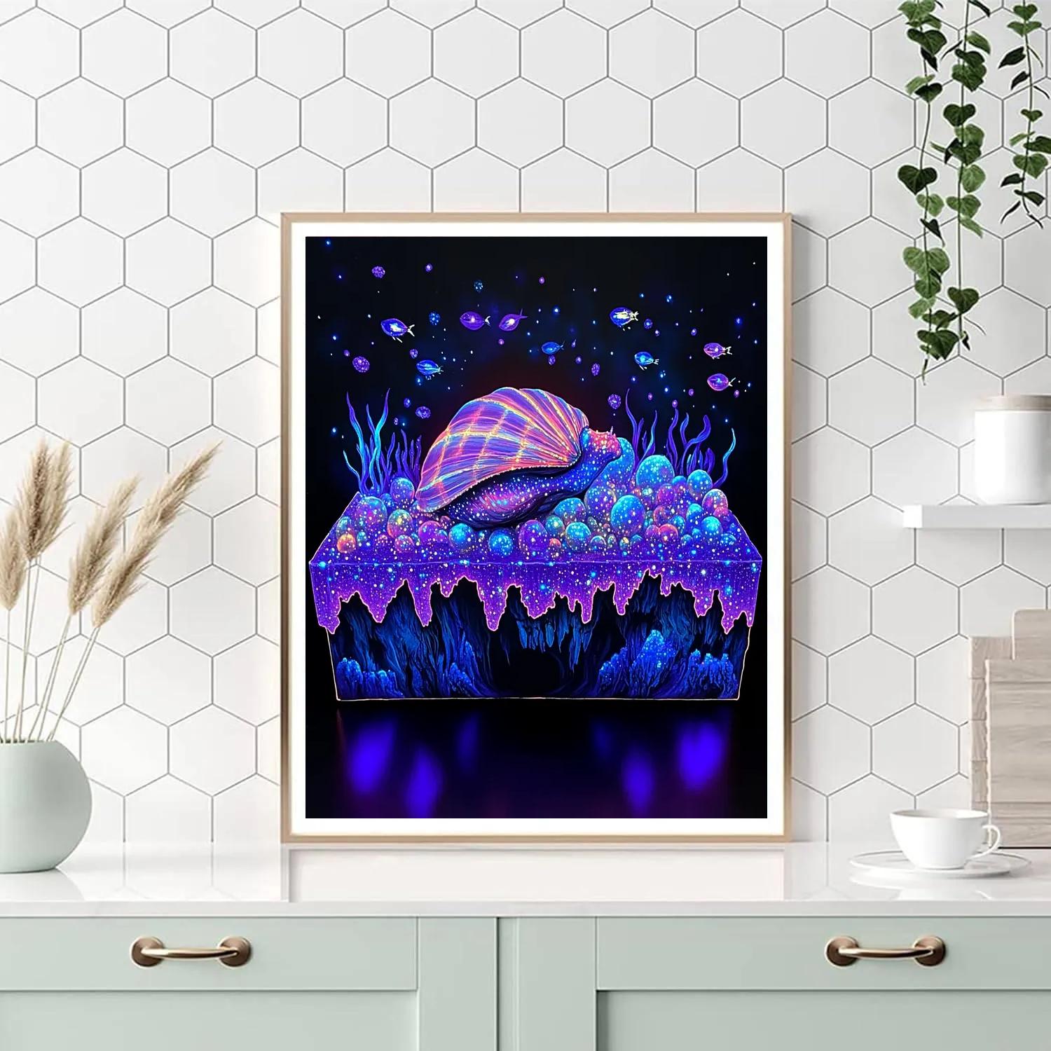 Tamatoa Glitter Grotto Crab Groove Disney Inspired Paint by numbers art