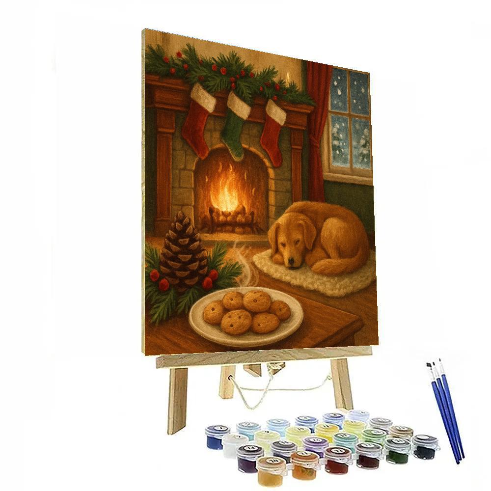 Cookies By The Hearth Paint by numbers art