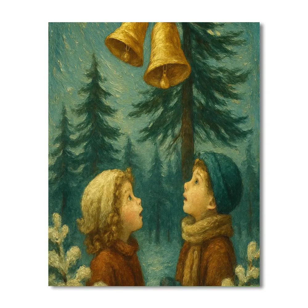 Evergreen Choir Of Bells paint by number