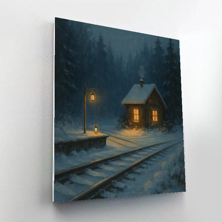 Quiet Cabin Rail Stop Numbered painting kits