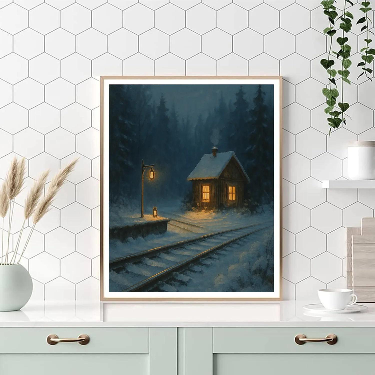 Quiet Cabin Rail Stop Numbered painting kits