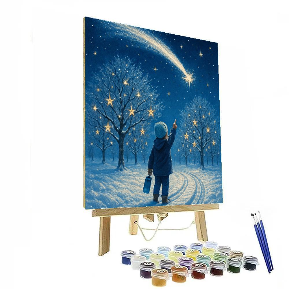 Merry Comet Orchard Night paint by color