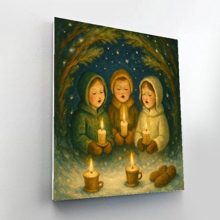 Pine Hollow Candle Chorus Paint by numbers art