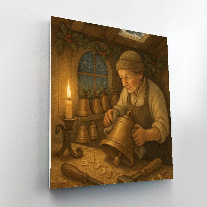 Skylit Bellmaker Workshop Paint by numbers art