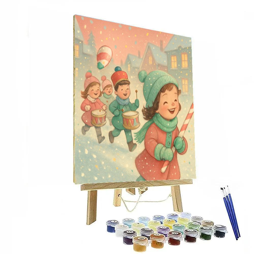 Sugarplum Winter Parade Paint by numbers kits