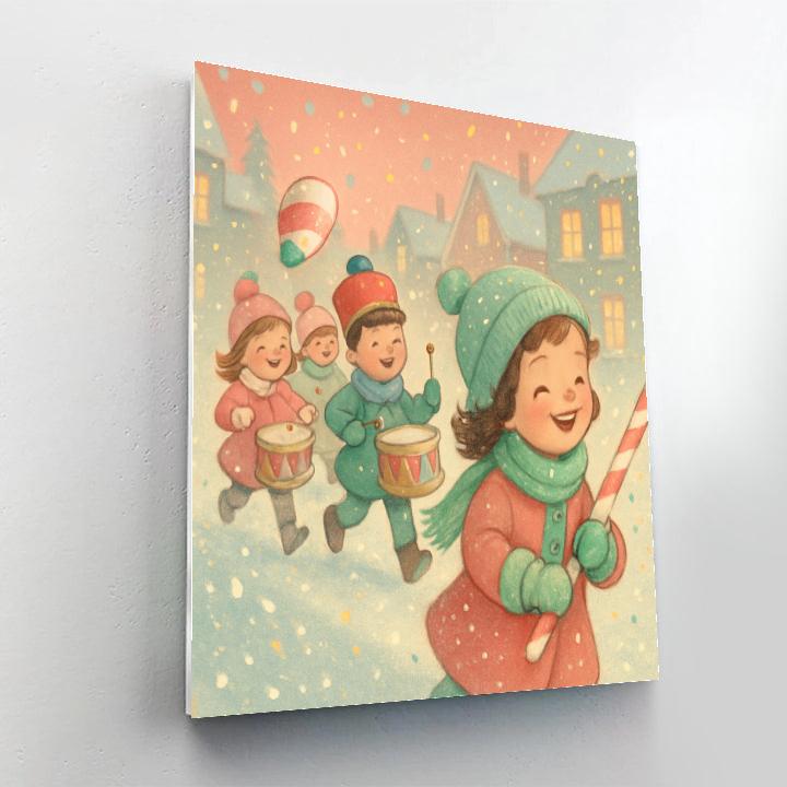 Sugarplum Winter Parade Paint by numbers kits