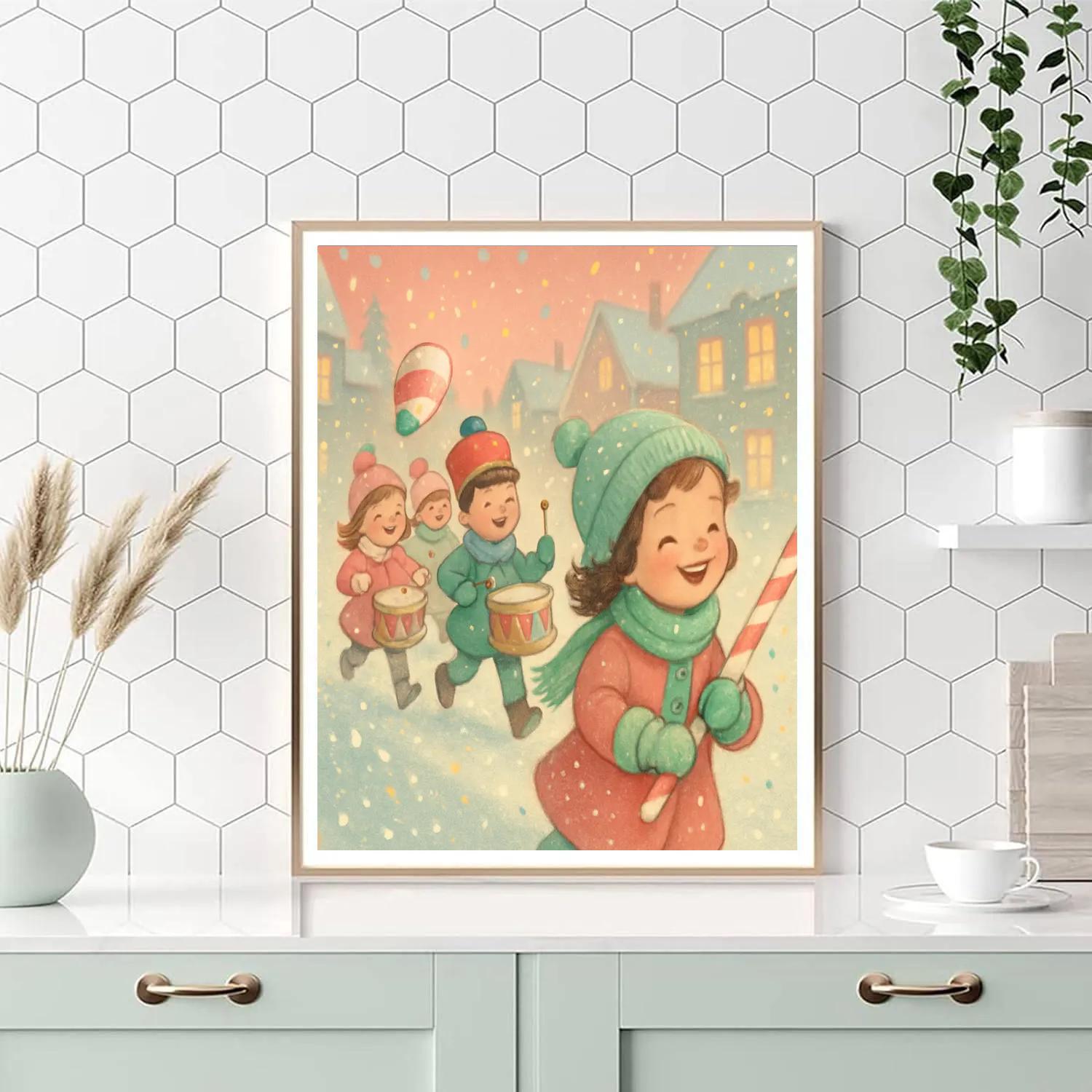 Sugarplum Winter Parade Paint by numbers kits