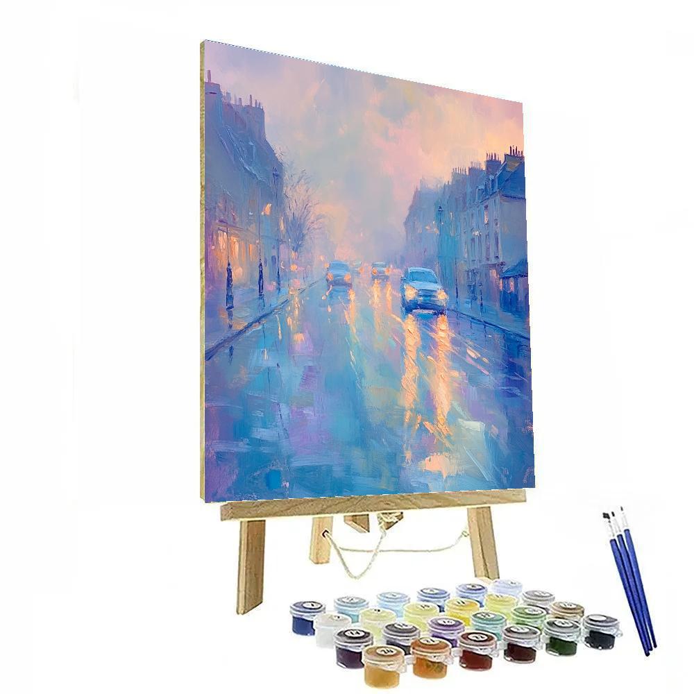 Edgar Degas Inspired Whispering Rainlight painting number kit