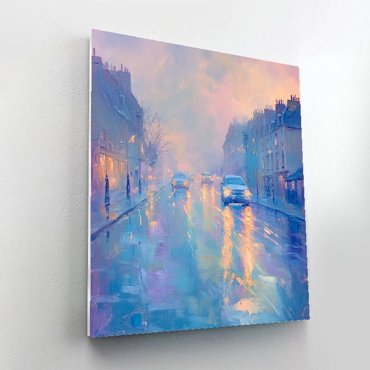 Edgar Degas Inspired Whispering Rainlight painting number kit