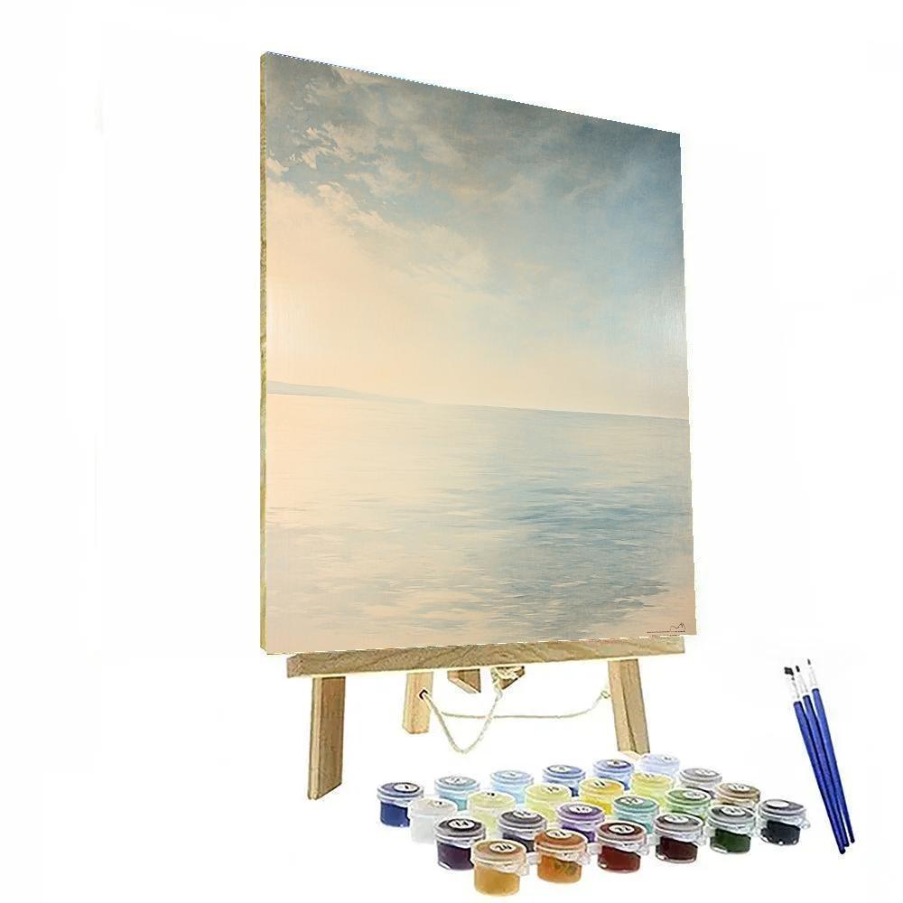 Leonardo Da Vinci Inspired Lunar Milk Seas Paint by numbers kits