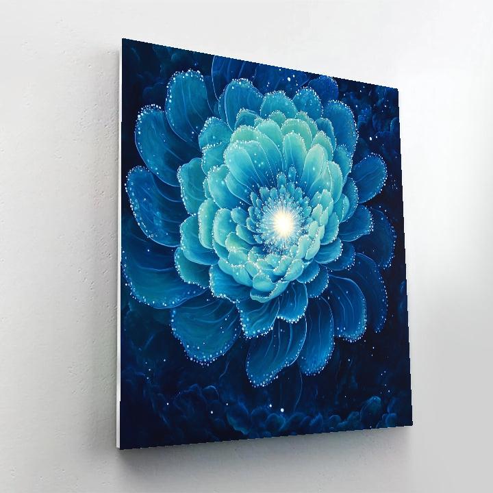 Frida Kahlo Inspired Ocean Bloom Supernova painting number kit