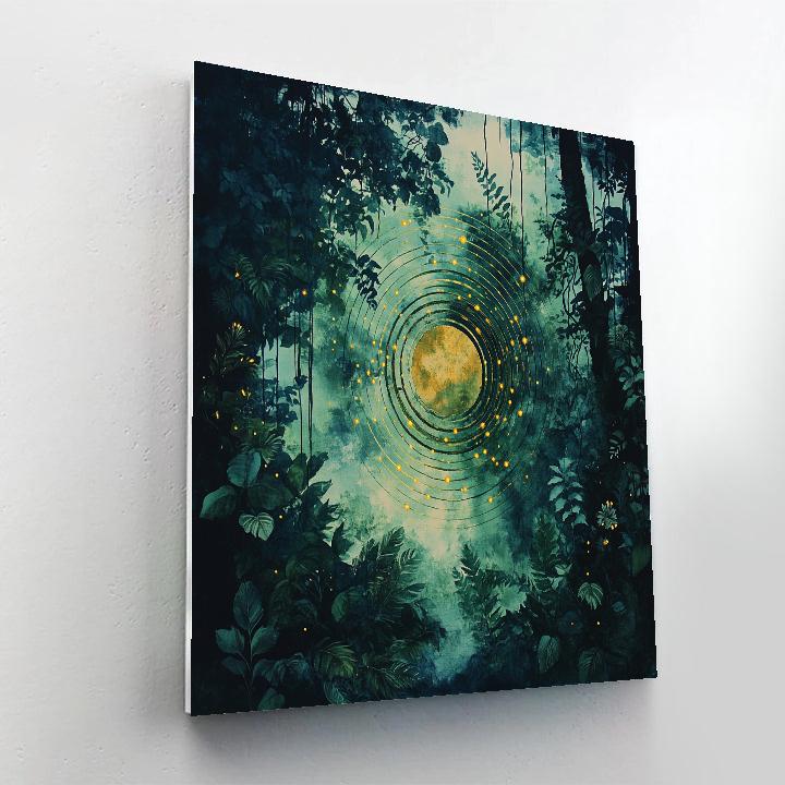 Frida Kahlo Inspired Rainforest Pulsar Chorus Paint by numbers kits