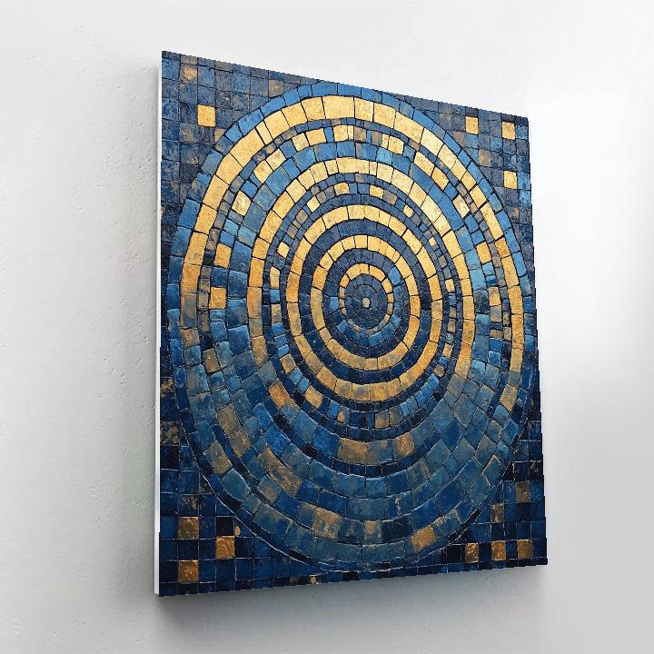 Gustav Klimt Inspired Echoes Of Gravity DIY paint by numbers