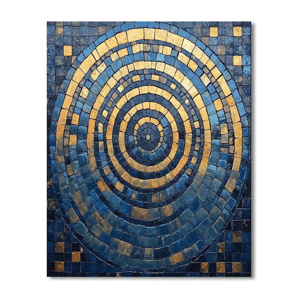 Gustav Klimt Inspired Echoes Of Gravity DIY paint by numbers