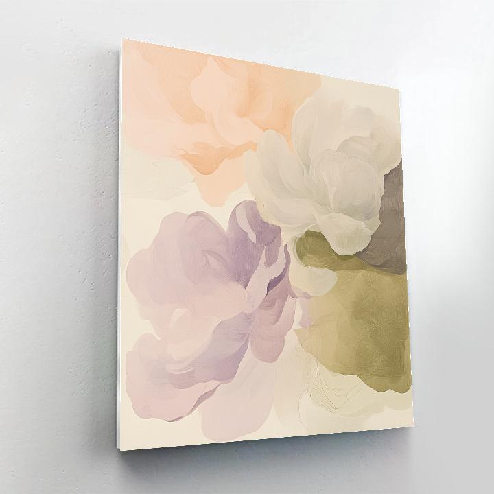 Leonardo Da Vinci Inspired Orchard Nebula Petals paint by number