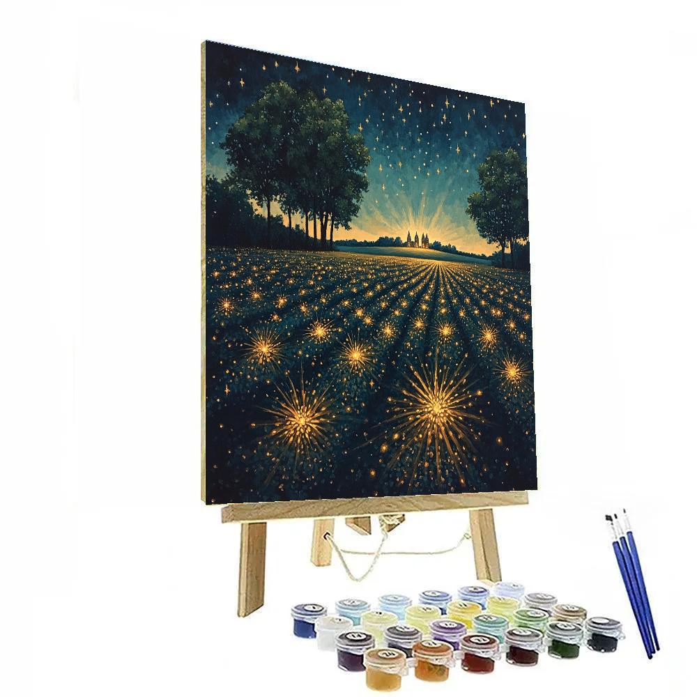 Frida Kahlo Inspired Milagro Seeds Of The Night paint by numbers