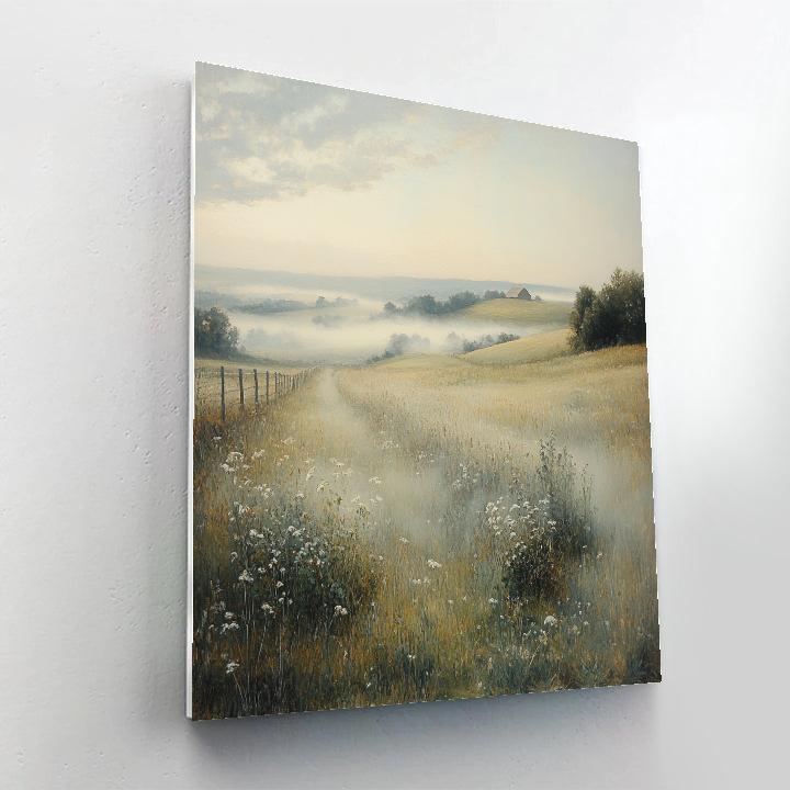 Leonardo Da Vinci Inspired Tide Of Meadow Fog Paint by numbers kits