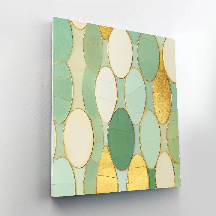 Gustav Klimt Inspired Opal Dawn Lullaby Numbered painting kits