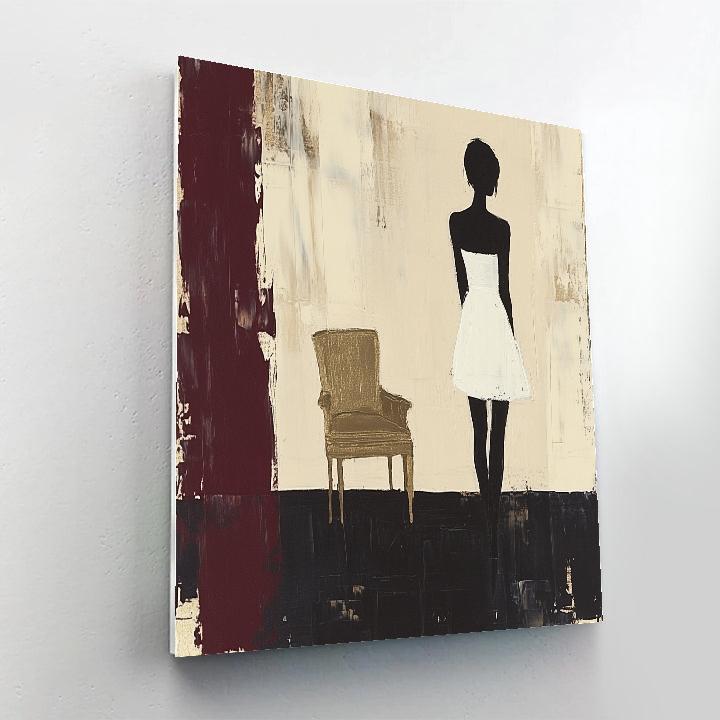 John Singer Sargent Inspired Evening Portrait paint by number