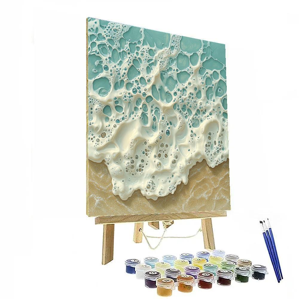 Leonardo Da Vinci Inspired Seafoam Cathedral paint by color