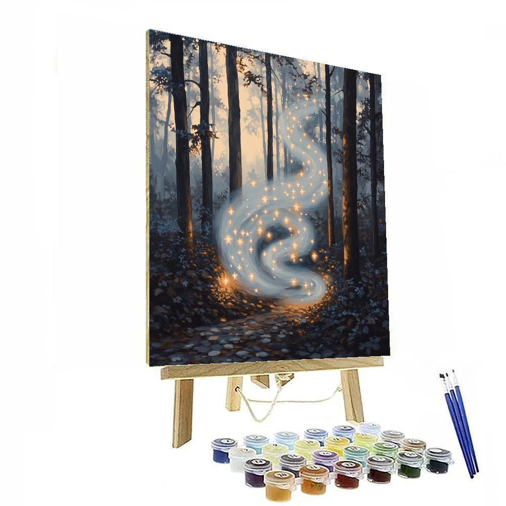 Frida Kahlo Inspired Haze Of Copal Constellations paint by numbers