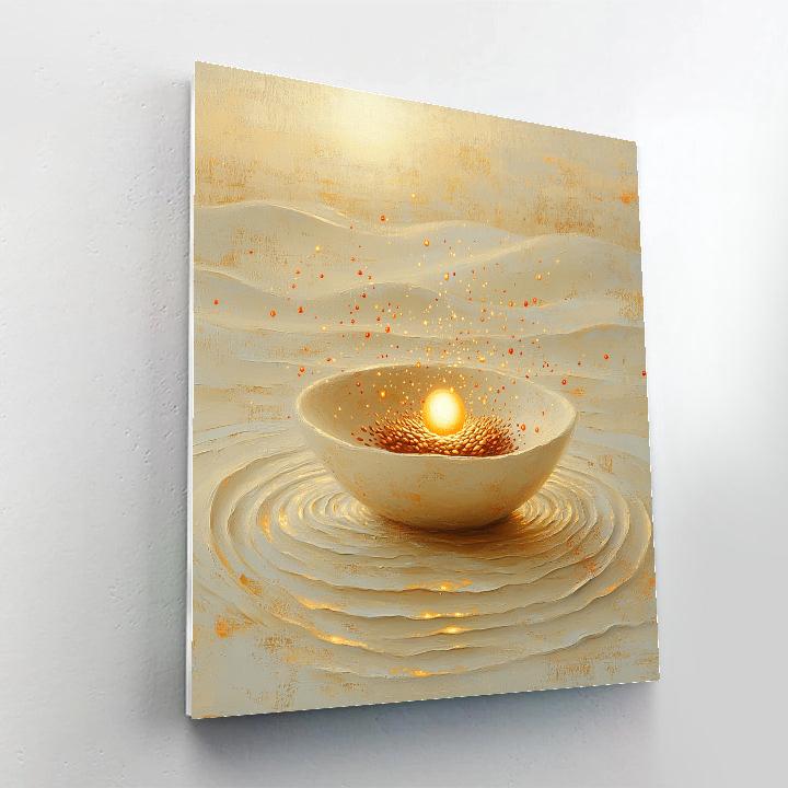 Frida Kahlo Inspired Sun Nest In Humming Sands paint by number