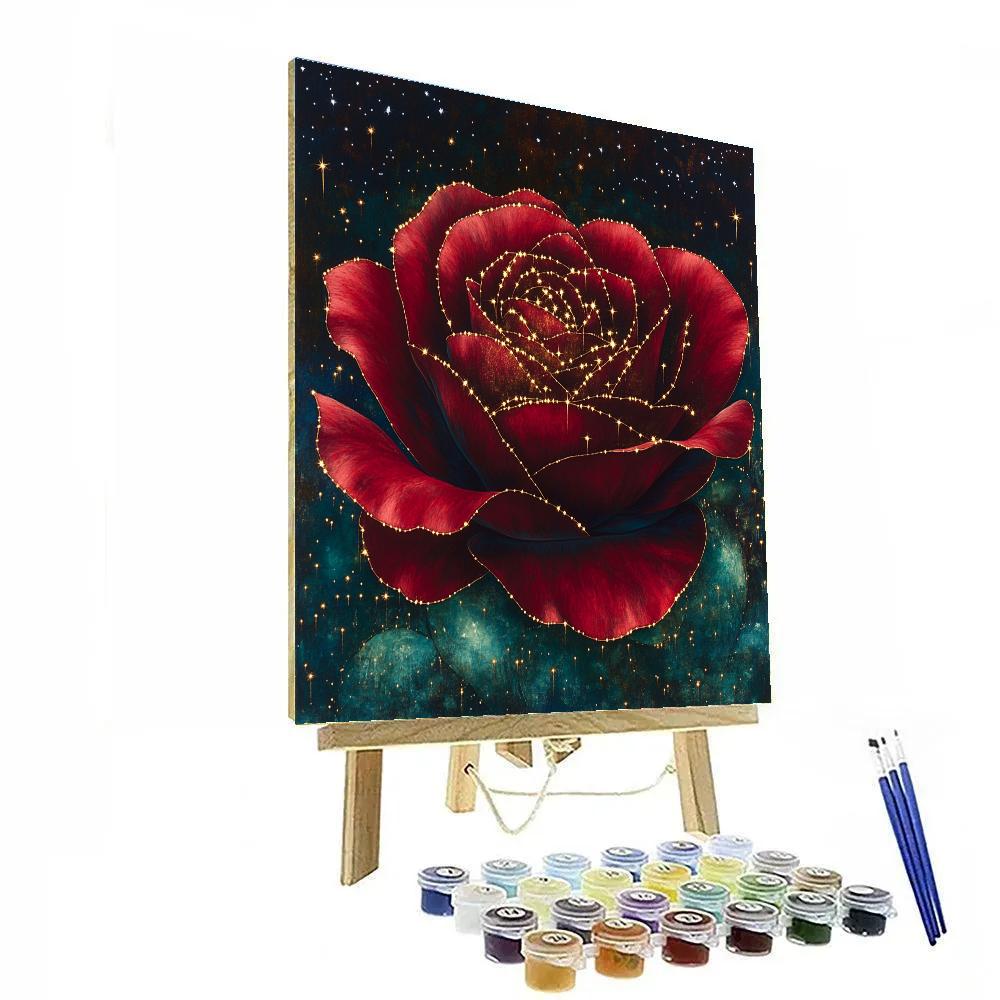 Frida Kahlo Inspired Star Thorns And Velvet Petals Paint by numbers kits