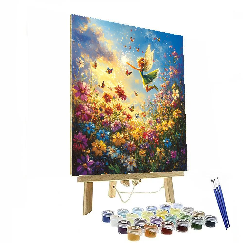 Tinker Bell’s Magical Garden - Disney Inspired Paint by numbers kits